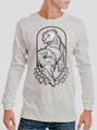 Grizzly - Multicolor on Heather White Men's Long Sleeve
