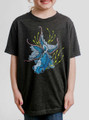 Black Moor - Multicolor on Heather Black Triblend Youth T-Shirt