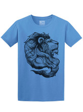Lion - Iris Unisex T-Shirt - Curbside Clothing