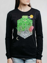 Long Sleeve Maze Crew Neck Set main image 1