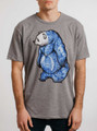 Inked Bear - Multicolor on Mens T Shirt