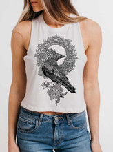 WHEREable Art Where Y'at Fest Racerback Cropped Tank main image 1