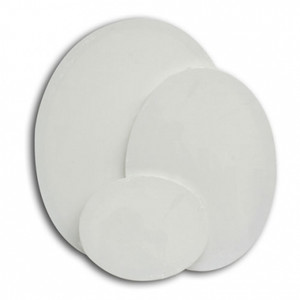 Oval Canvas Panel 15cm x 20 cm, Pack of 6