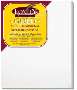 LOXLEY GOLD MEDIUM GRAIN CANVAS - 7 X 5" LOXLEY GOLD MEDIUM GRAIN CANVAS - 7 X 5"