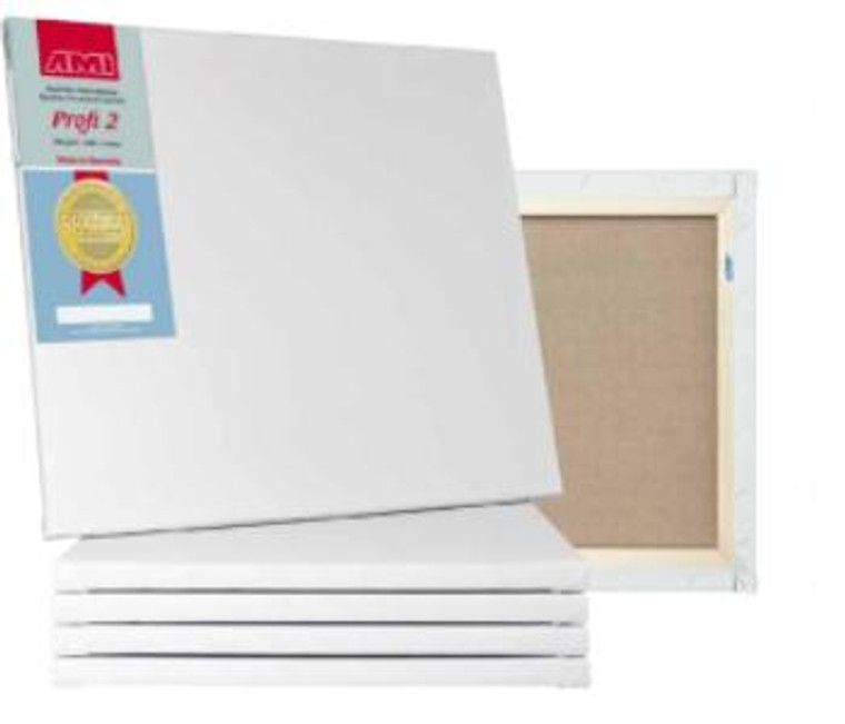 AMI Profi 2 Series - Professional Canvases - 50cm x 60cm, Pack of 2