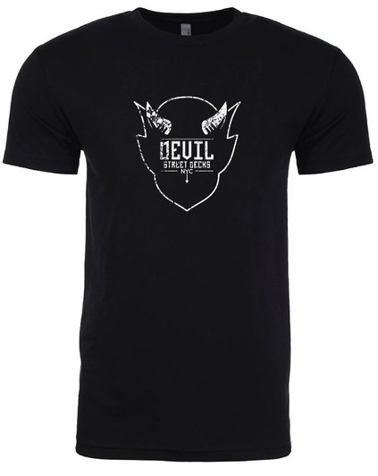 Distressed Logo T-Shirt (Black)