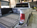 ECO-Diesel Auxiliary Tank and Toolbox Combination made by: Aluminum Tank & Tank Accessories, inc. 1-800-773-3047.