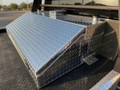 The AT44RWB, the 44 gallon auxiliary tank and wedgebox combo. Designed for Hauler & Flatbeds. Made by: Aluminum Tank & Tank Accessories, Inc. Call us today at 1-800-773-3047.