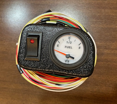 GAUGE AND SWITCH ASSEMBLY - WHITE GAUGE GAUGE AND SWITCH ASSEMBLY - WHITE GAUGE