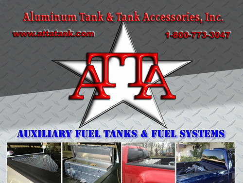 ATTA 44 Gallon Auxiliary Tank & Wedge-box Combo AT44RWB