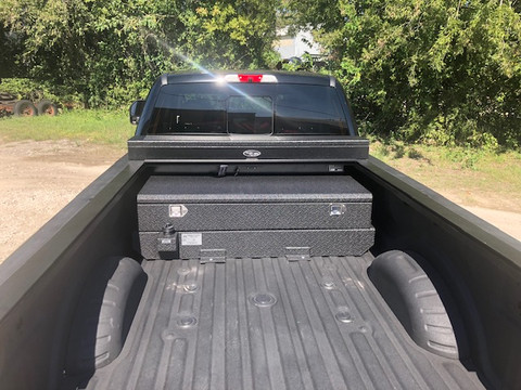 ATTA 52 Gallon Auxiliary Diesel Tank and Toolbox Combo AT52TT-RT