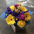 Bright florist choice box arrangement