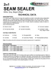 DTM, Beadable, Sprayable, Paintable Black Seam Sealer SMR-0430, 10 oz. Tip Included