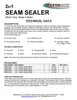 DTM, Beadable, Sprayable, Paintable Grey Seam Sealer SMR-0410, 10 oz. Tip Included