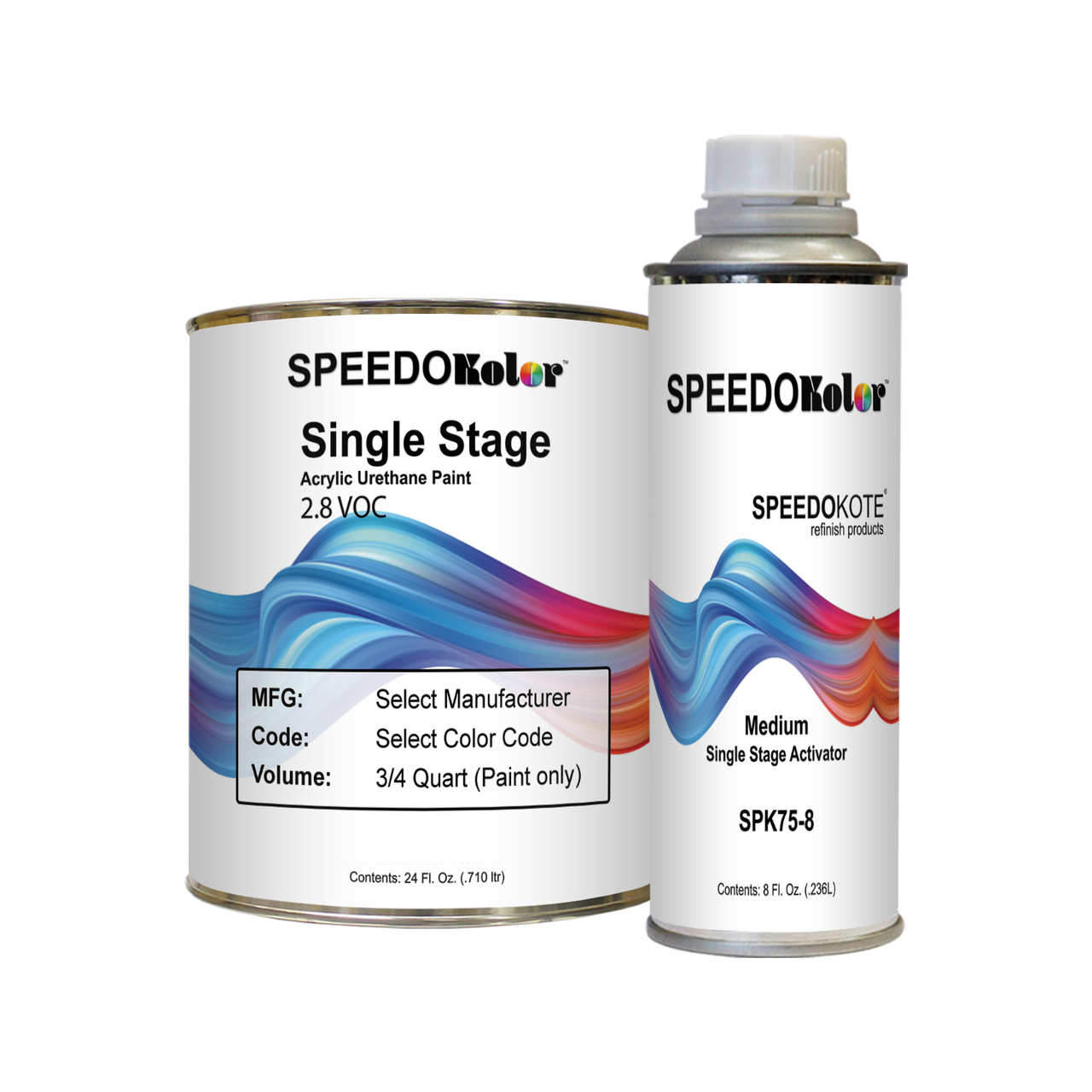 1498 60% Gloss Black Under hood Paint Quart Kit
