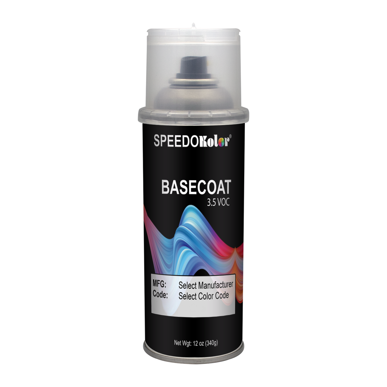 Speedokote 9800LV Bright White Base Coat Aerosol, 12 ounce can