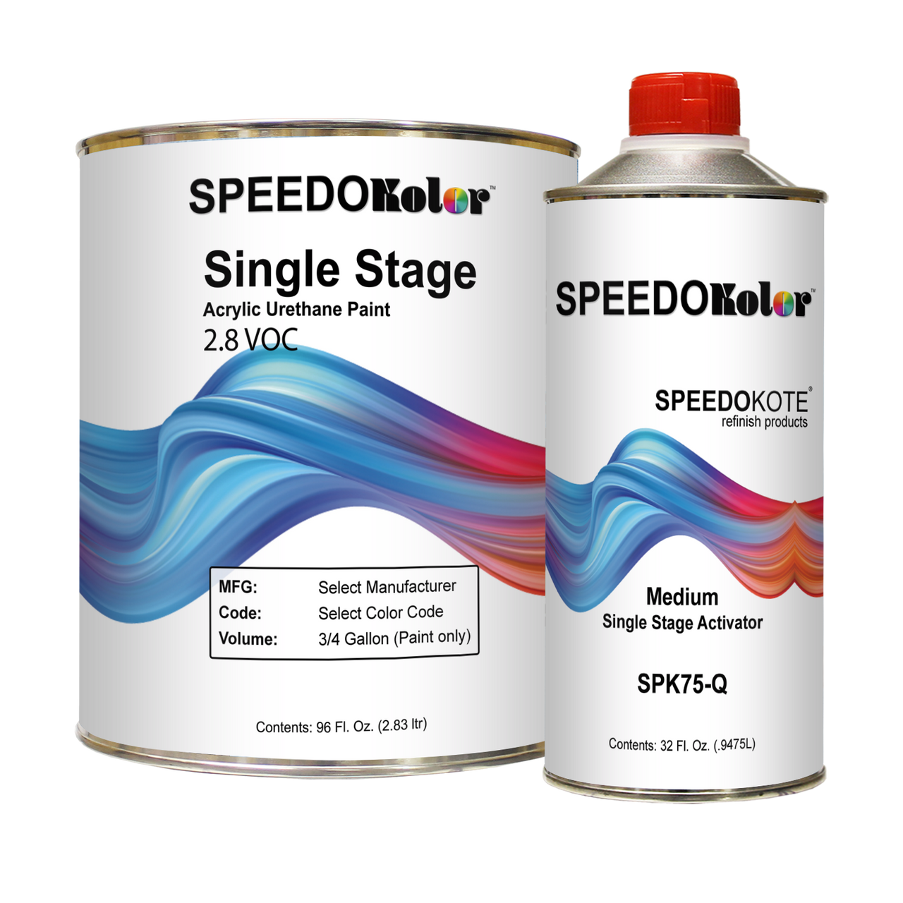 High Gloss Ultra Silver Acrylic Urethane Single Stage Gallon Paint Kit -  Fast