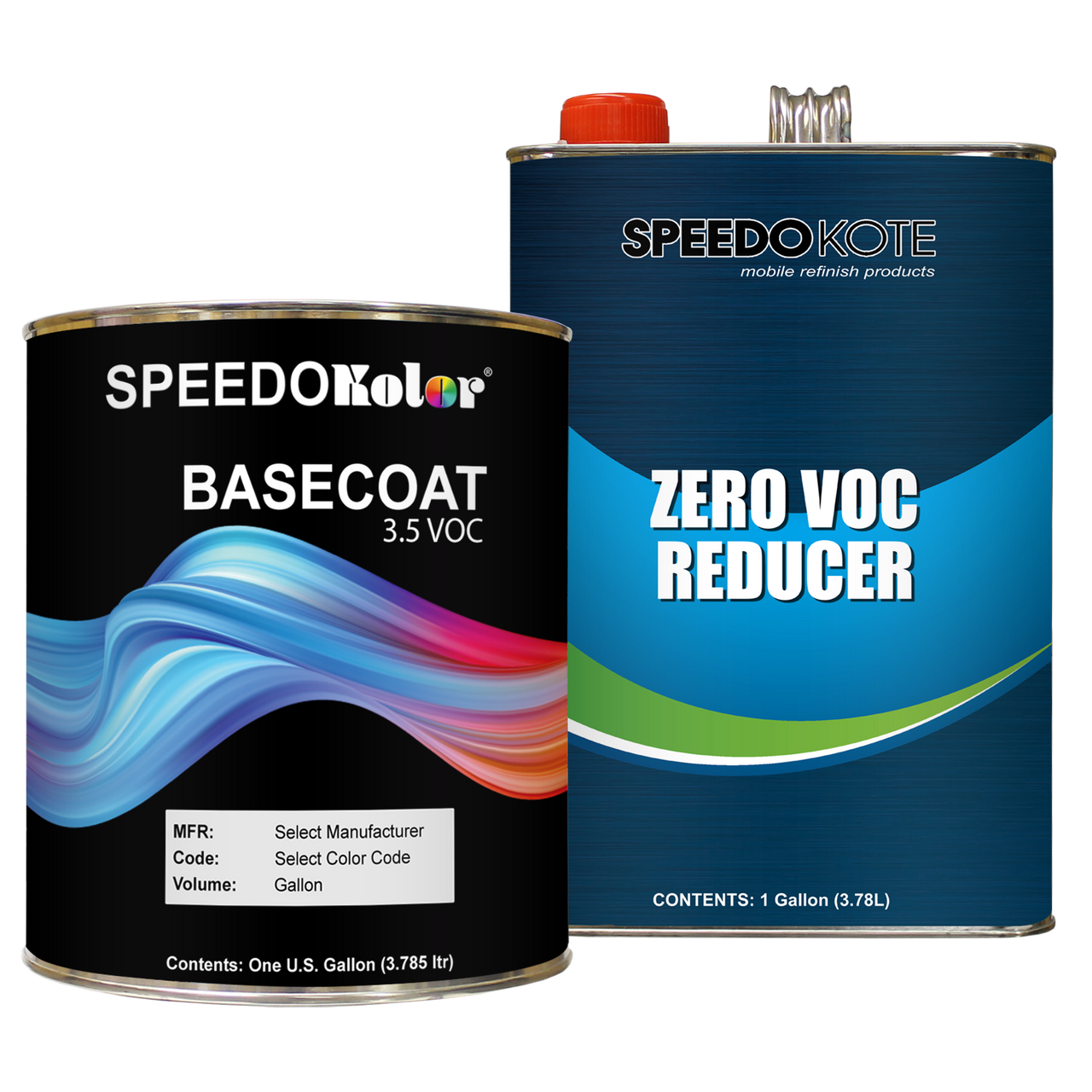 Mazda 32S Galaxy Gray Mica Base Coat Gallon Kit with Reducer (Pick Speed)
