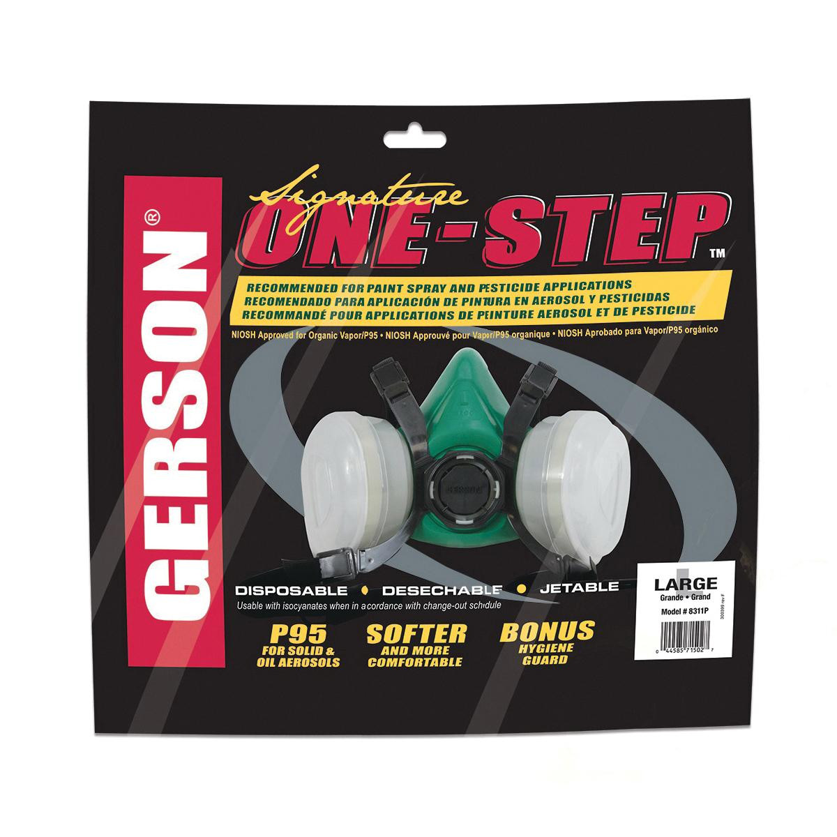 Gerson One Step Respirator Large