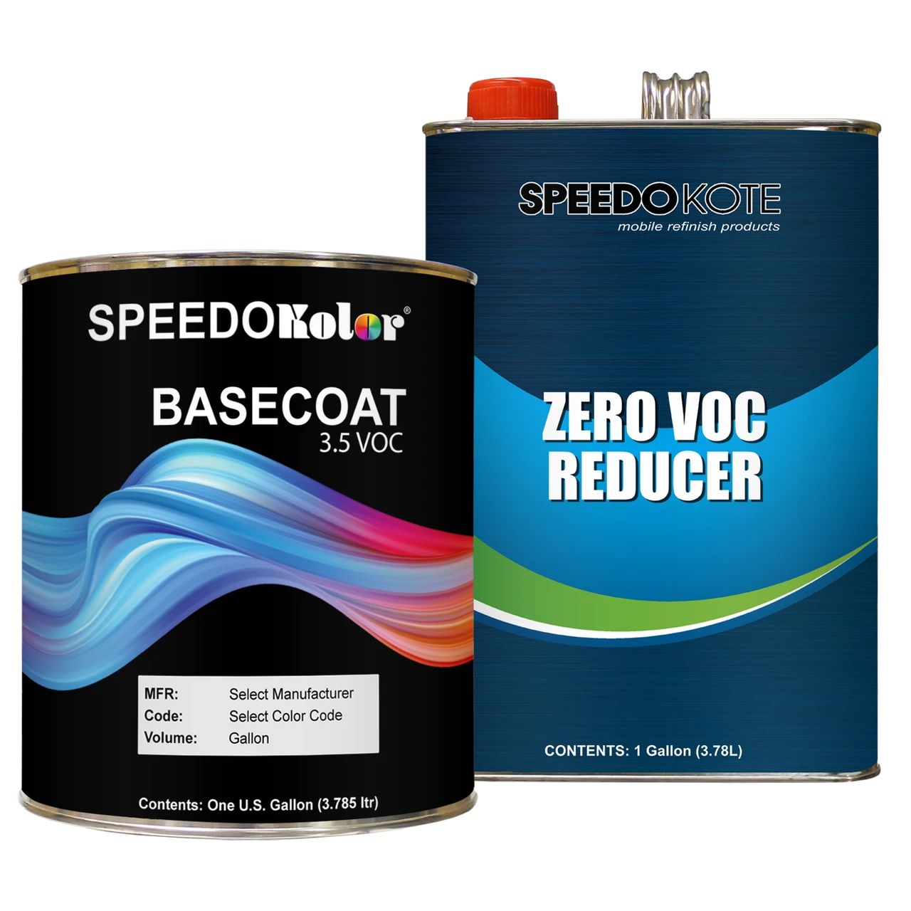 Ford EA Cardinal Red Base Coat Gallon Kit with Reducer (Pick Speed)