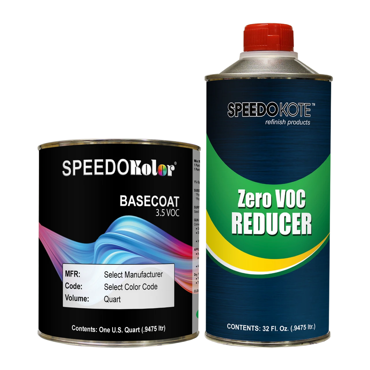 Ford M Wimbledon White Base Coat Kit Quart w/Reducer (Pick Speed)