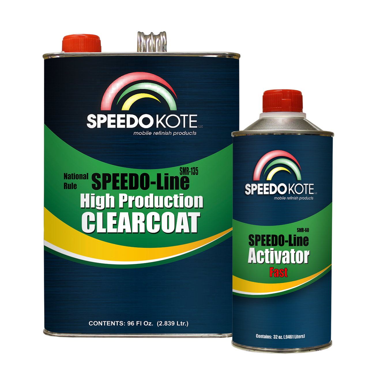 SMR-135/60-K-F Automotive Very Fast Dry Clear Coat, 3:1 mix Clearcoat -  Speedokote LLC