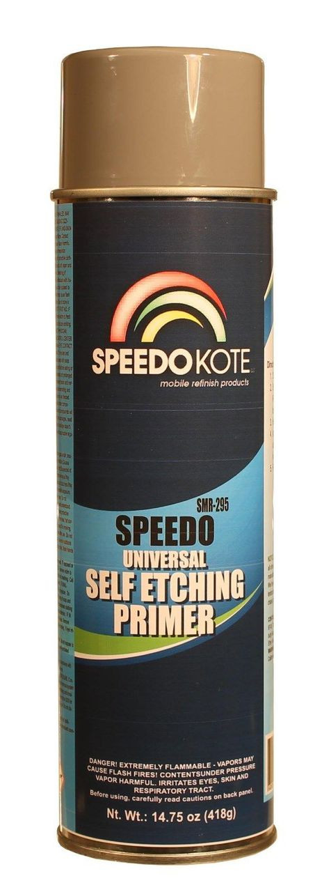 SMR-295 Universal Self Etching Aerosol Gray Primer 14.75 oz - Speedokote LLC