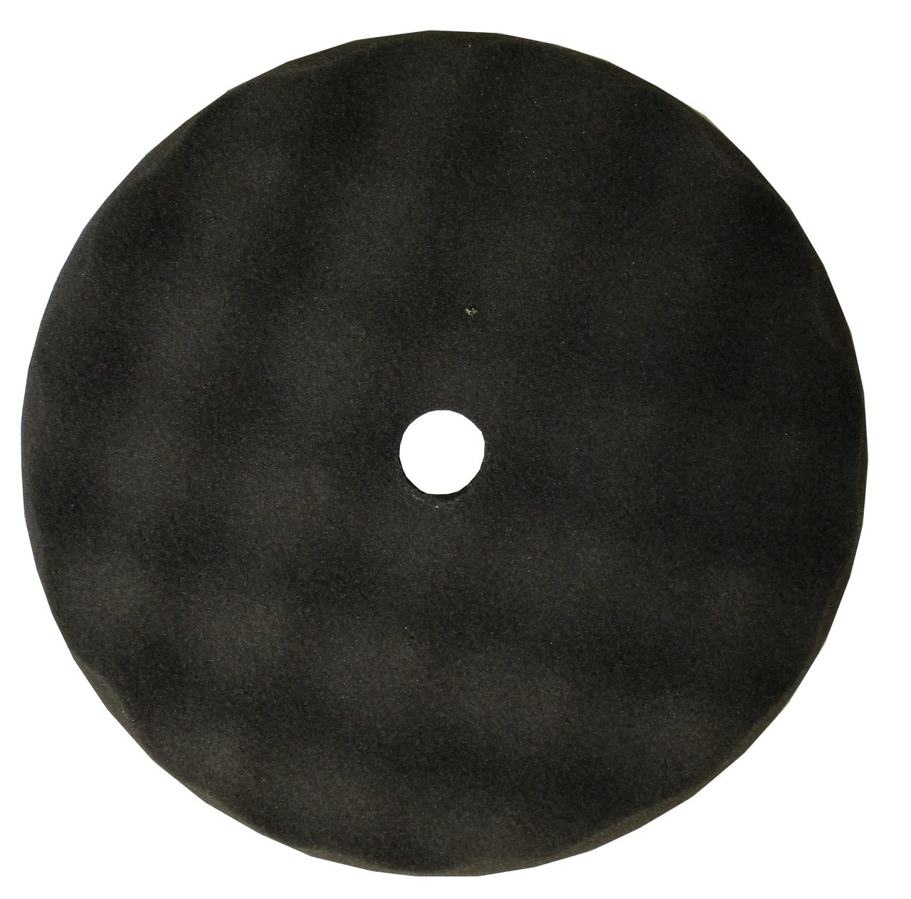 8 Inch Waffle Foam Automotive Black Finishing Pad, Hook and Loop, SS-BFOAM 