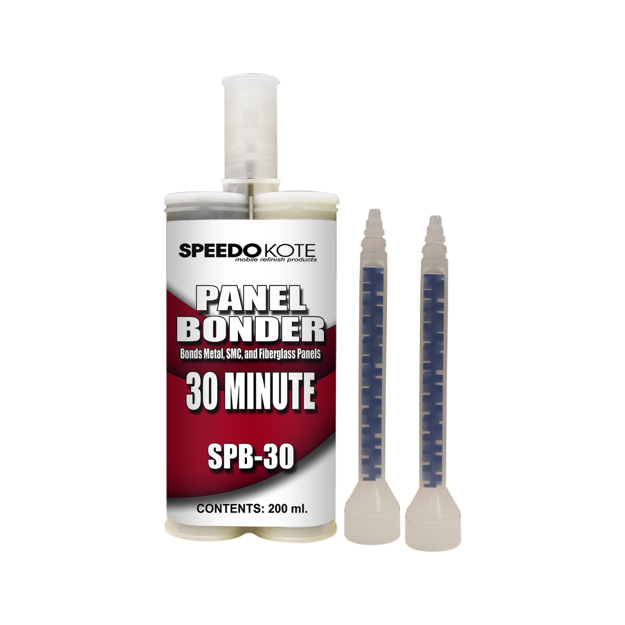 Panel Bonding Adhesive, 2 Component, 200 mL Cartridge with 2 tips, SPB-30