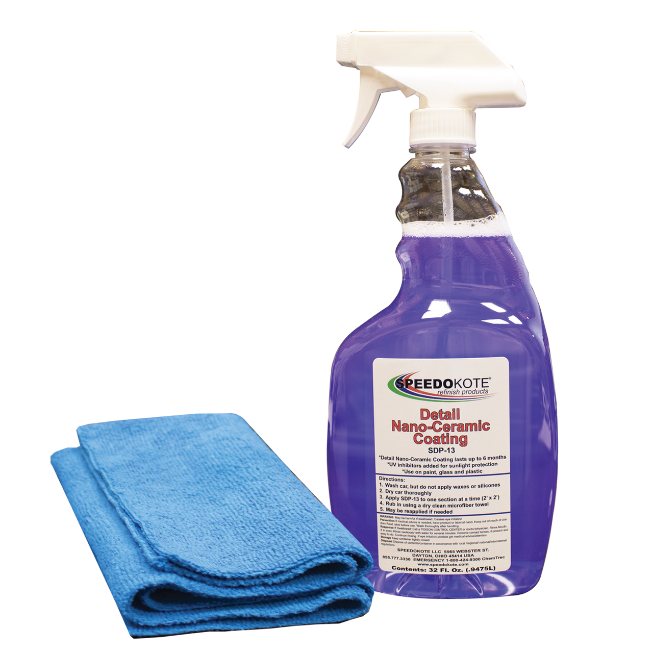 SDP-13 Nano-Ceramic Coating Detailer, Quart