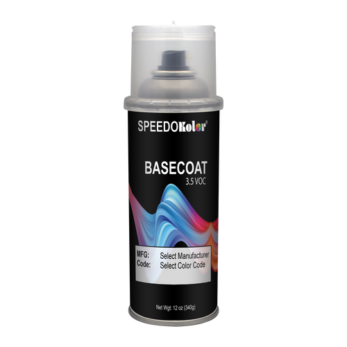 Porsche 041 Black Base Coat Aerosol, 12 ounce can