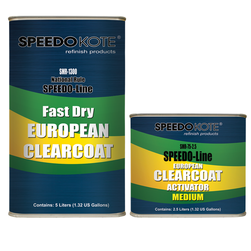 Besney MS Euro Clearcoat With Medium Activator – 7.5 Liters, Complete Kit