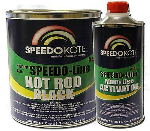 SMR-207/211  Speedo-Line Hot Rod Black