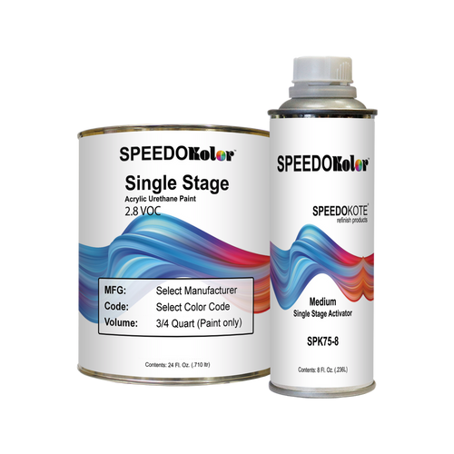 Ford YZ Oxford White Single Stage Acrylic Urethane Color (Quart Kit)