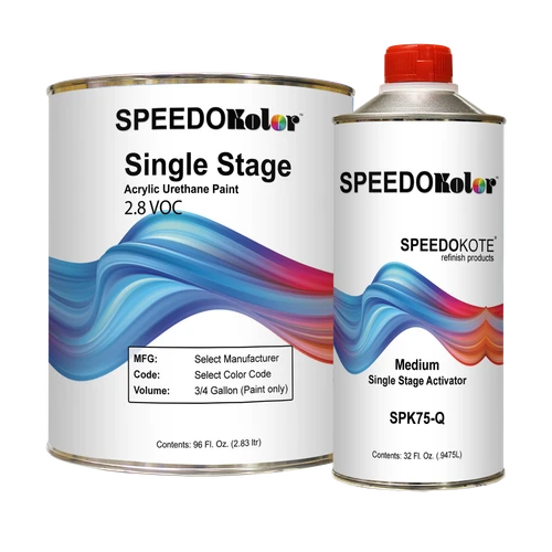 Ford E4 Vermillion Red Single Stage Acrylic Urethane (Gallon Kit)