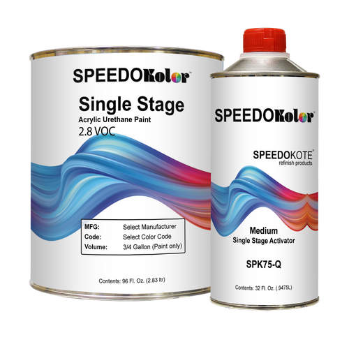 Dodge PBJ Atlantic Blue Pearl Single Stage Acrylic Urethane (Gallon Kit)