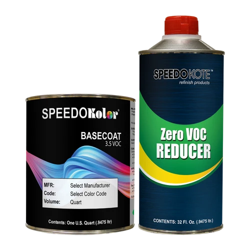 GMC WA9539 Medium Green Metallic Base Coat Kit Quart w/Reducer (Pick Speed)
