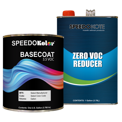 Nissan 326 Super White Base Coat Gallon Kit with Reducer (Pick Speed)