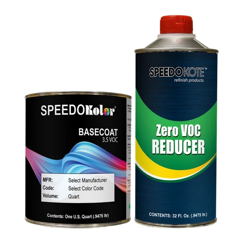 Toyota 012 Cygnus White Base Coat Kit Quart w/Reducer (Pick Speed)