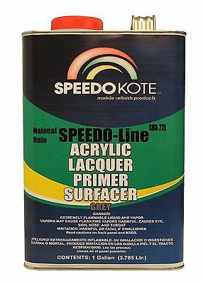 SMR-277 High Build Acrylic Lacquer Primer 2.1 voc Gray Gallon