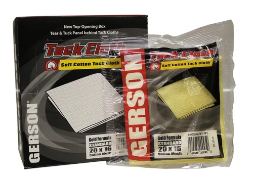SMR-920 GERSON Gold Formula Soft Cotton Tack Cloth Buffing & Polishing