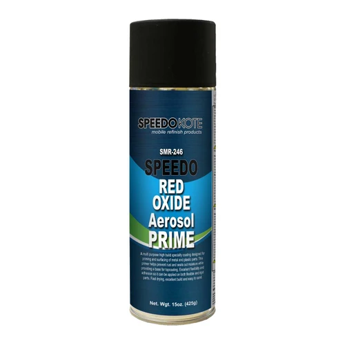 Red Oxide Automotive Grade Acrylic Aerosol Primer, Fast Dry, SMR-246, 15 oz. can