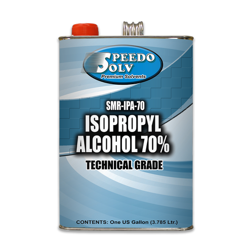 Isopropyl Alcohol 70% TECHNICAL GRADE FOR CLEANING AND DISINFECTING, SMR-IPA, 1 Gallon