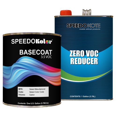 Subaru 01G Premium Metallic Base Coat Gallon Kit with Reducer (Pick Speed) SpeedoKolor