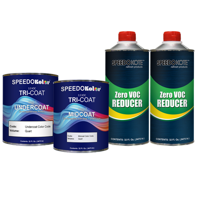 Chevrolet WA9075 Torch Red Tri-Stage Base Coat Color (Quart Kit