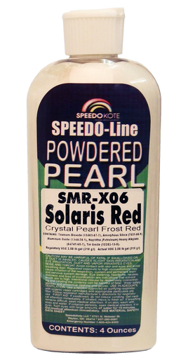 Solaris Frost Red Pearl , SMR-X06, 4 oz. bottle