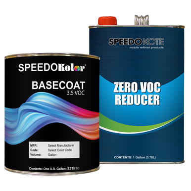 Honda B520P Vivid Blue Pearl Base Coat Gallon Kit with Reducer