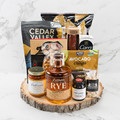 Dillions rye whiskey gift basket