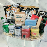 Beer and Snacks Gift Basket Ideas Male Birthday Ontario