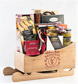 Christmas Sleigh Gift Basket